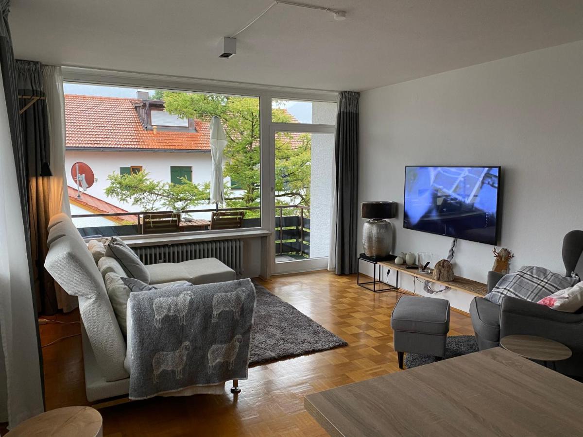 Ludwigslust - Ferienappartement Mit Bergblick Schwangau Luaran gambar