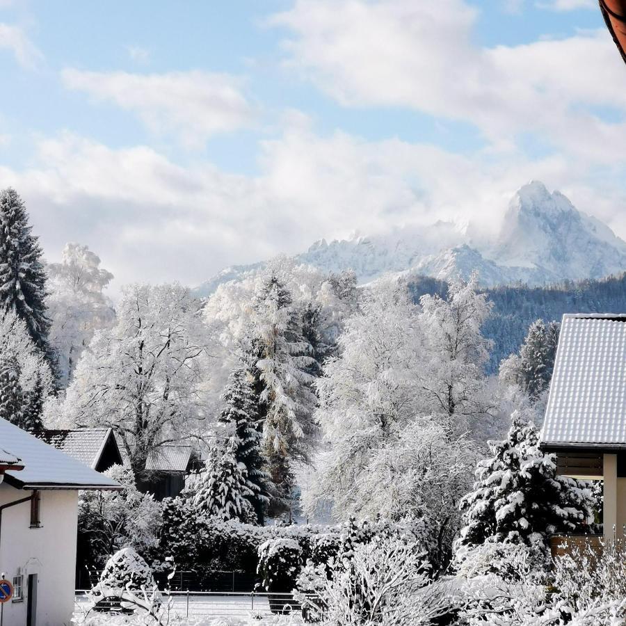 Ludwigslust - Ferienappartement Mit Bergblick Schwangau Luaran gambar